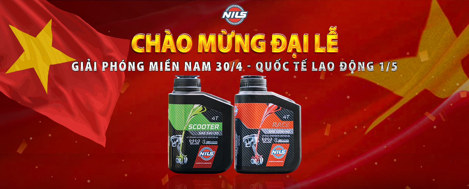CHÀO MỪNG ĐẠI LỄ CÙNG NILS